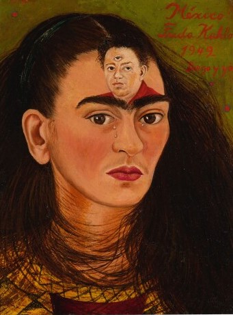 “Diego y yo”, Frida Kahlo. Pintora de del Surrealismo