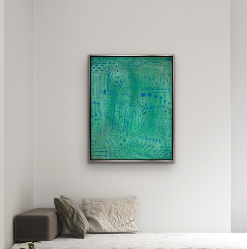 Alice Rahon Sin titulo, 1961. Colección, N.Y. USA.